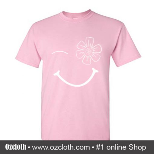 Flower Eye Smile T-Shirt