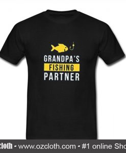 Grandpa's Fishing Partner T Shirt