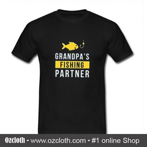 Grandpa's Fishing Partner T Shirt