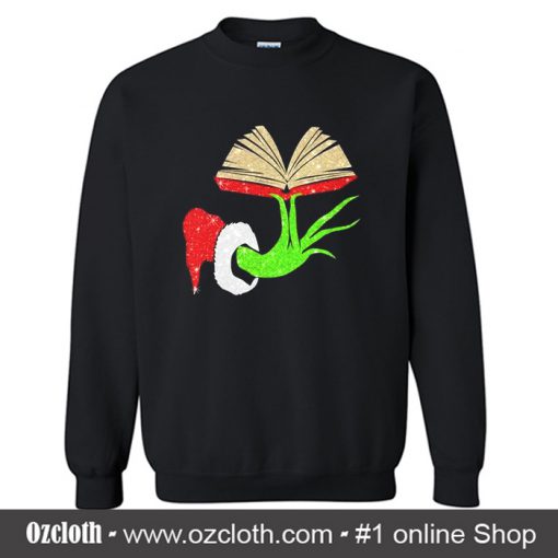Grinch Christmas Book Sweatshirt