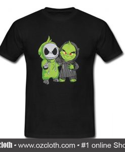 Grinch and Jack Skellington T Shirt