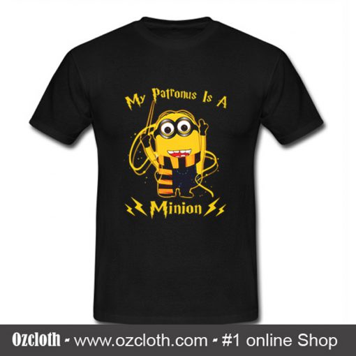 Harry Potter My patronus is a Minion T Shirt