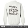 Kids See Ghosts Other Sweatshirt Back