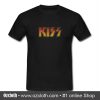 Kiss Font T Shirt