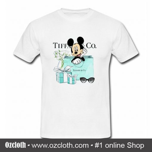 Mickey Mouse Tiffany & CO T Shirt