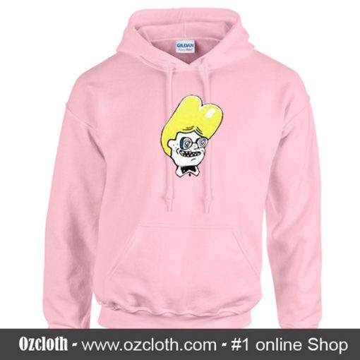 Nerd Boy Cartoon Hoodie