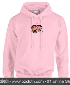 Powerpuff Girl Buttercup Kiss Hoodie