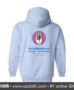 Psychedelic Palm Reading Hoodie Back