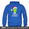 Santa Grinch Define Naughty Hoodie