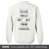 You're My Lobster Heart Friends Tv Show Sweatshirt Back