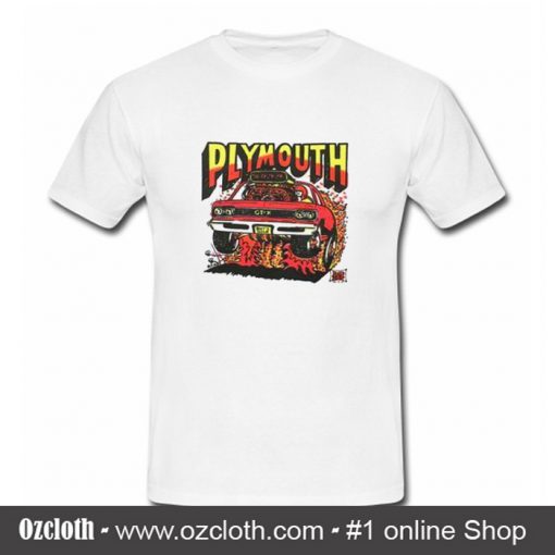 1969 Rats Hole original Plymouth T Shirt (Oztmu)