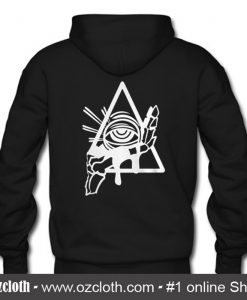 All Seeing Psychic Circle Hoodie Back (Oztmu)