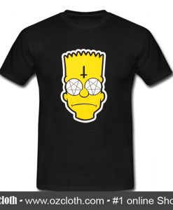 Bart Simpson Kill Star T Shirt (Oztmu)