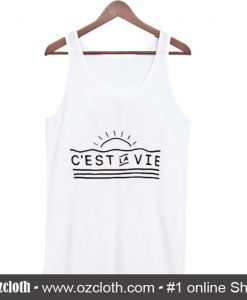 C'EST LA VIE Tank Top (Oztmu)