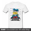 Disney Mugshots Donald Duck T Shirt (Oztmu)