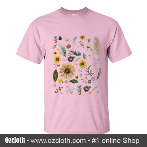 Flower Pink T Shirt (Oztmu)