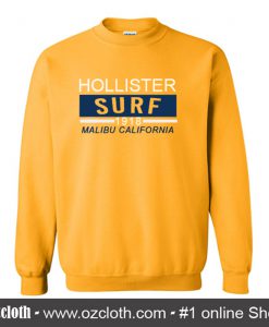 Hollister Surf 1918 Malibu California Sweatshirt (Oztmu)