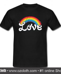 Love Rainbow T Shirt (Oztmu)