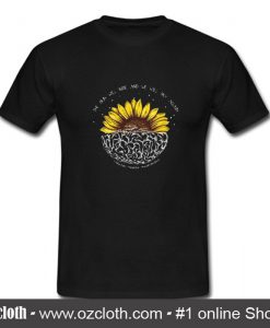 Mental Health Awareness Sunflower T Shirt (Oztmu)