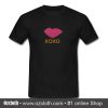 Pink Lips Yellow Xoxo T Shirt (Oztmu)