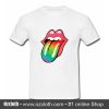 Rainbow Rolling Stones T-Shirt (Oztmu)