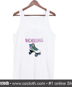 Rolling Roller Skates Tank Top (Oztmu)