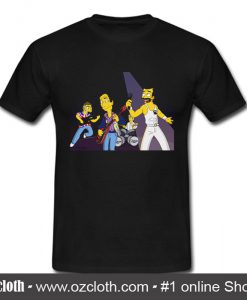 Simpson Queen Band T Shirt (Oztmu)