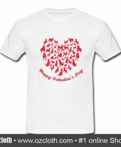 Valentine For Dog Lover T Shirt (Oztmu)