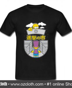 Attack On Springfield T Shirt (Oztmu)