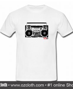 Boombox Music 80 T Shirt (Oztmu)