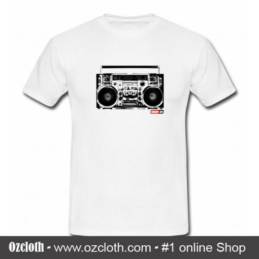 Boombox Music 80 T Shirt (Oztmu)