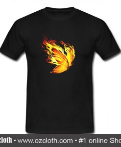 BurnOut Butterfly T Shirt (Oztmu)