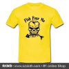 Fish Fear Me Fishing Skull Skeleton T Shirt (Oztmu)