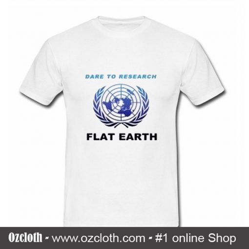 Flat Earth T Shirt (Oztmu)