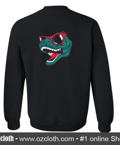 Glasses Dinosaur Sweatshirt (Oztmu)