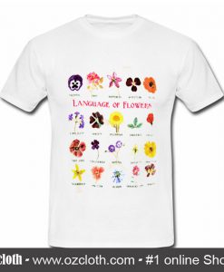 Language Of Flowers T Shirt (Oztmu)