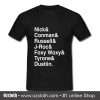 Nick List T Shirt (Oztmu)