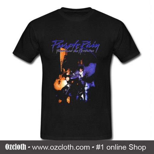 Purple Rain T Shirt (Oztmu)