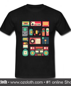 Retro Technology T-Shirt (Oztmu)