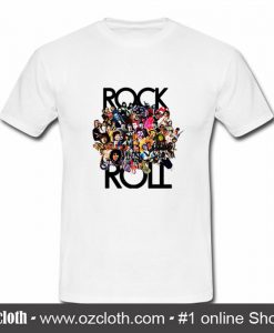 Rock Roll Personil T Shirt (Oztmu)