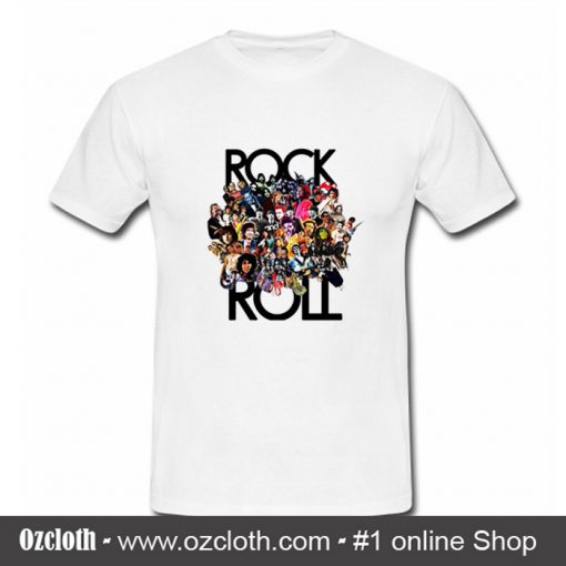 Rock Roll Personil T Shirt (Oztmu)