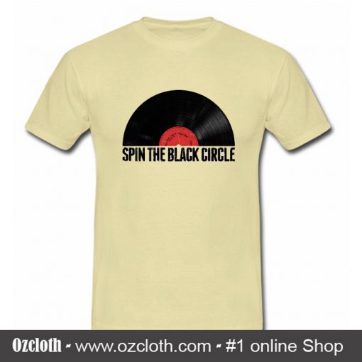 Spin The Black Circle T Shirt (Oztmu)