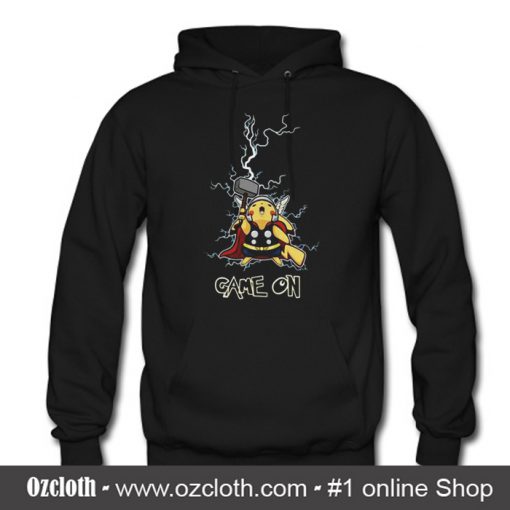 Avengers Pikathor Game On Hoodie (Oztmu)