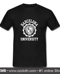 Barcelona University Dark T Shirt (Oztmu)