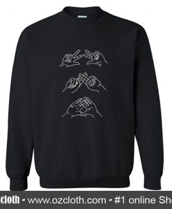 EXO Hands Sign Kpop Sweatshirt (Oztmu)