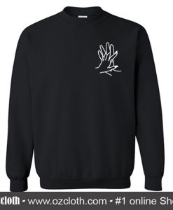 Holding Hand Relations Goals Couple Sweatshirt (Oztmu)