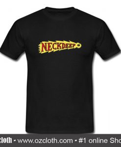 Neck Deep Flaming Eye T Shirt (Oztmu)