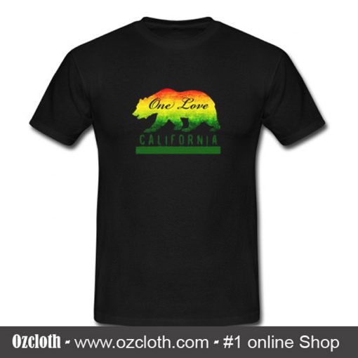 One Love California T Shirt (Oztmu)