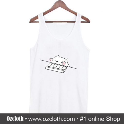 Bongo Cat Tank Top (Oztmu)