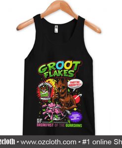 Groot Flakes Guardian Galaxy Tank Top (Oztmu)